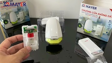 Nút Nhấn Chống Nước Cao Cấp Chuông Cửa Không Dây MDB819