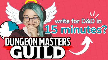 Can you write a D&D adventure in 15 minutes? | Design Dash Ep. 1