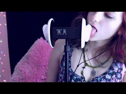 ASMR- Ear Nibbles Noms and Nyas (No Hands, No Talking)