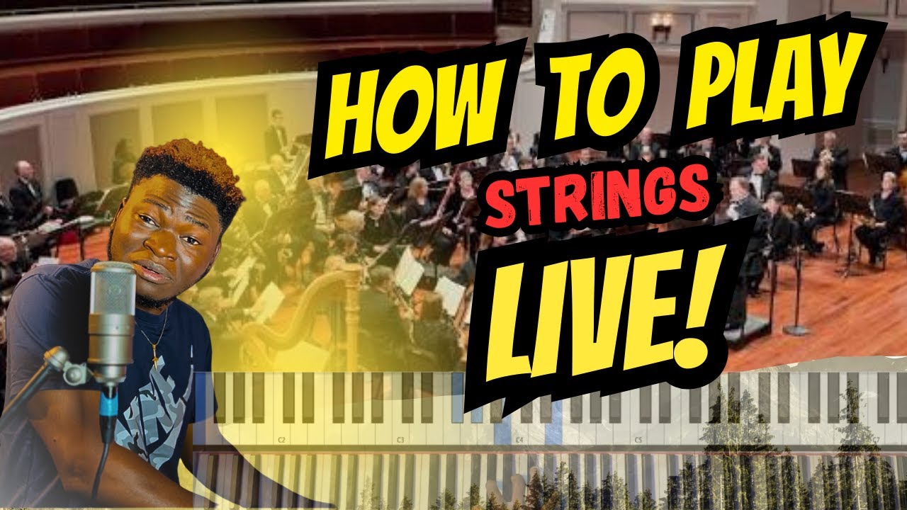 Why Is Concert Tutorial PIANO TUTORIAL || TIPS ON HOW TO PLAY STRINGS LIVE AS AN AUX PLAYER IN ...
