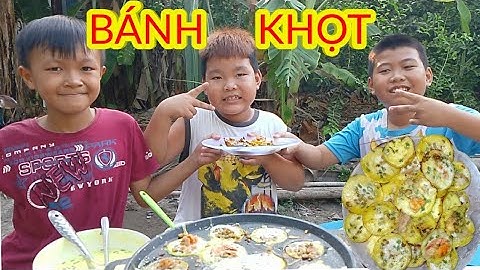 Bánh khọt miền tây thơm ngon dễ làm.