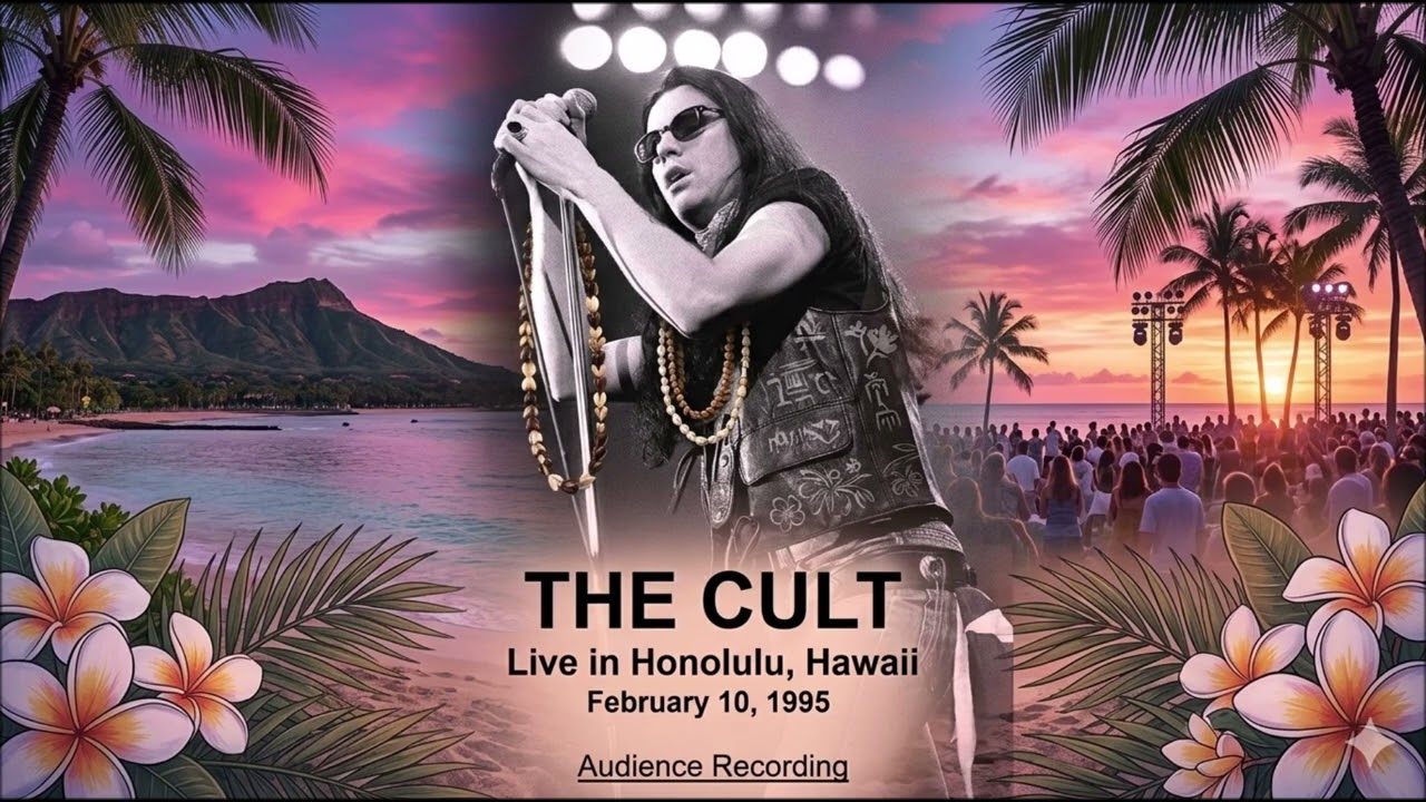 The Cult - Live in Honolulu, Hawaii February 10,1995 (Audience