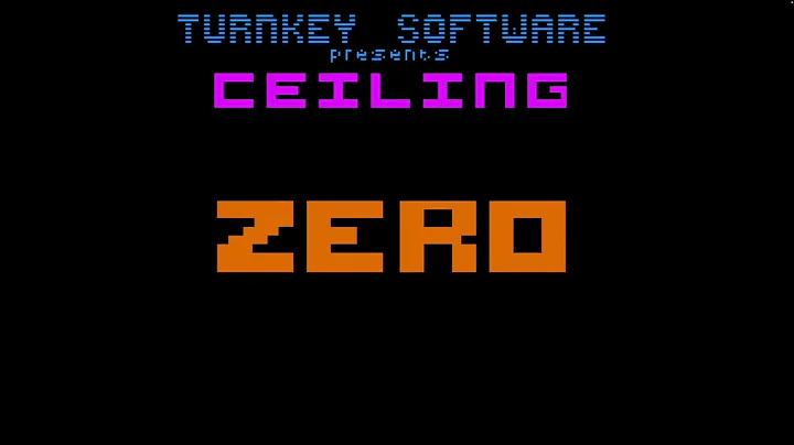 Playing Every Apple II Floppy E57 | Ceiling Zero (1981)