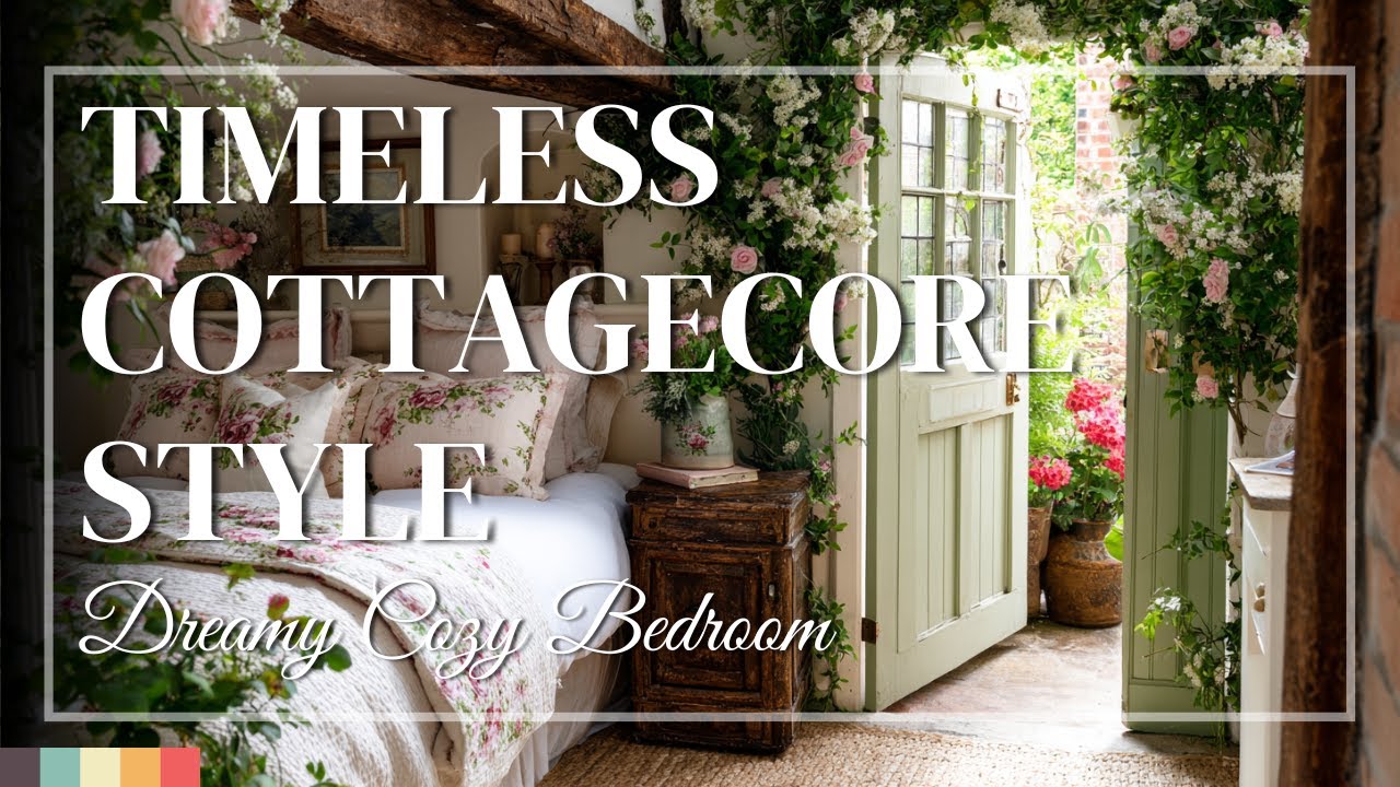 Cottagecore Bedroom Ideas Full of Soft Nostalgia 🌸 Dreamy Layers That Feel Elegant Yet Cozy