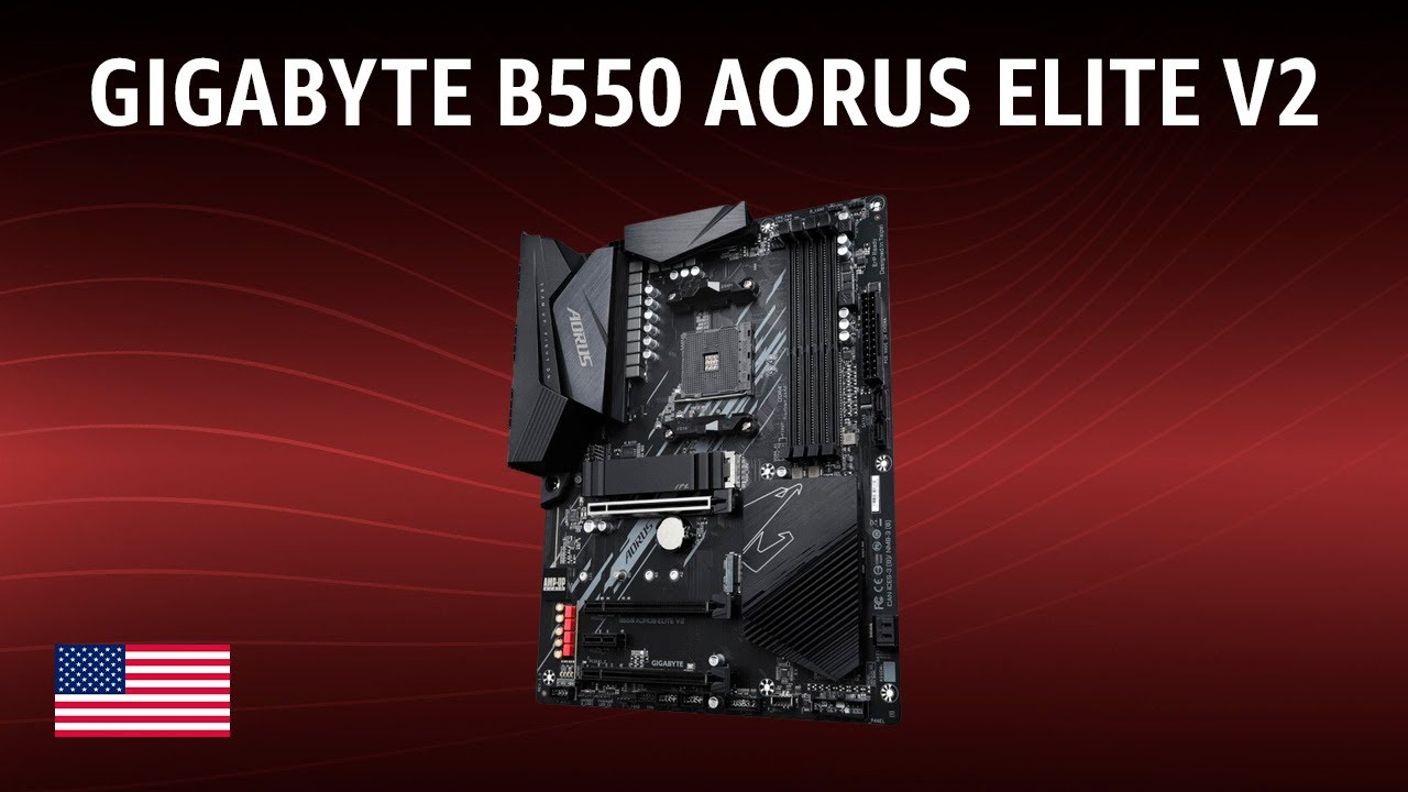 Motherboard GIGABYTE B550 AORUS ELITE V2 | TEST | English - YouTube