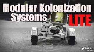 Kerbal Space Program - MKS Lite REVIEW (Modular Kolonization Systems)