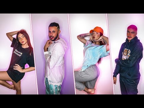 Get ready with me to stay home with Lara Silva, Taina Costa, and Leandro.