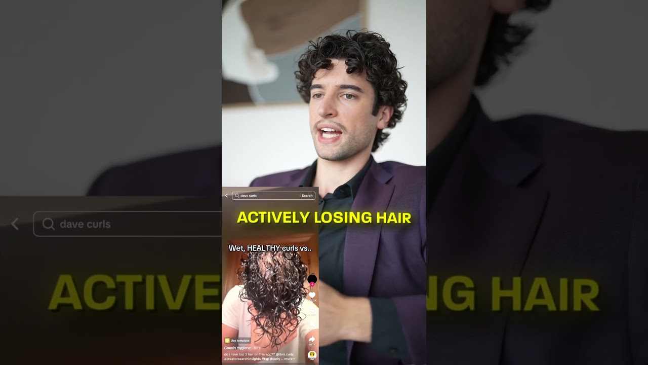 Wet vs Dry Curls