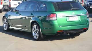 2010 Holden Commodore VE II SV6 Sportwagon Green 6 Speed Sports Automatic Wagon