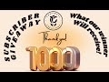1K GIVEAWAY - Go Through What I am Sending The WINNER!