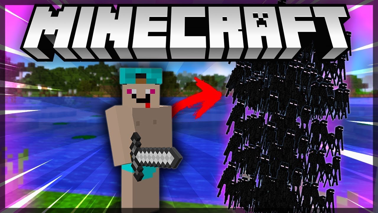 MELHOR FARM de ENDERMAN do MINECRAFT 1.14 / Nosso Mundinho ...