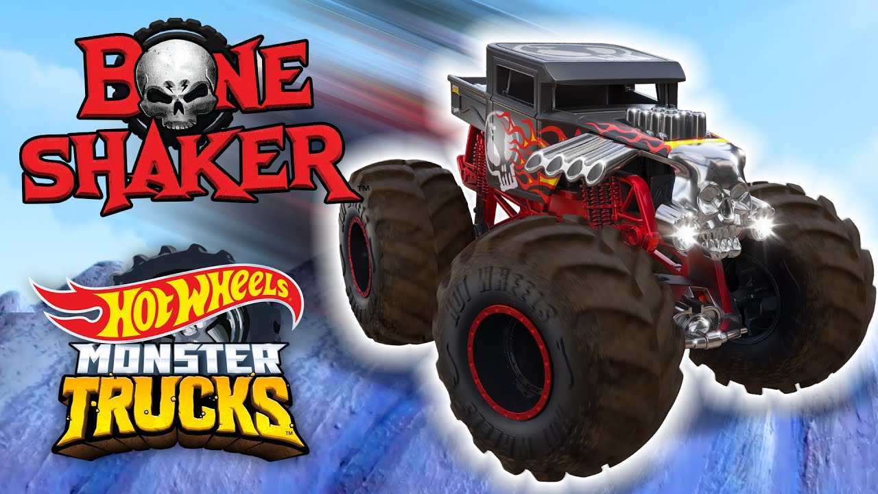 Hot Wheels Monster Trucks Bone Shaker Vehicle