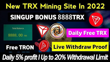 forexusd Best USDT/TRX Profitable Website in 2022, Earn TRX for Free with Zero Investment