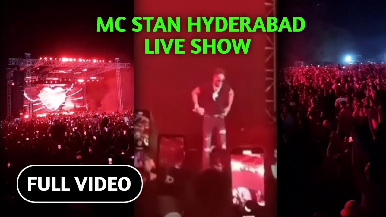 Mc Stan Hyderabad Live Show Full Video Mc Stan Live Concert mc-stan-hyderabad-live-show-full-video-mc-stan-live-concert