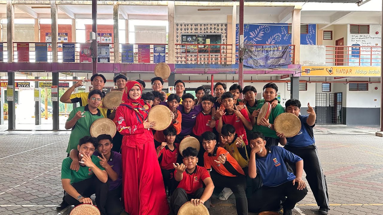 kompang majlis perpisahan guru di smkbbsL#recommended 