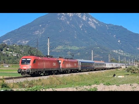 Reise nach Tirol 2025|Züge im Paradies Imsterberg|Berge, Züge, Sommer|EC Transalpin|Güterzüge|Talent