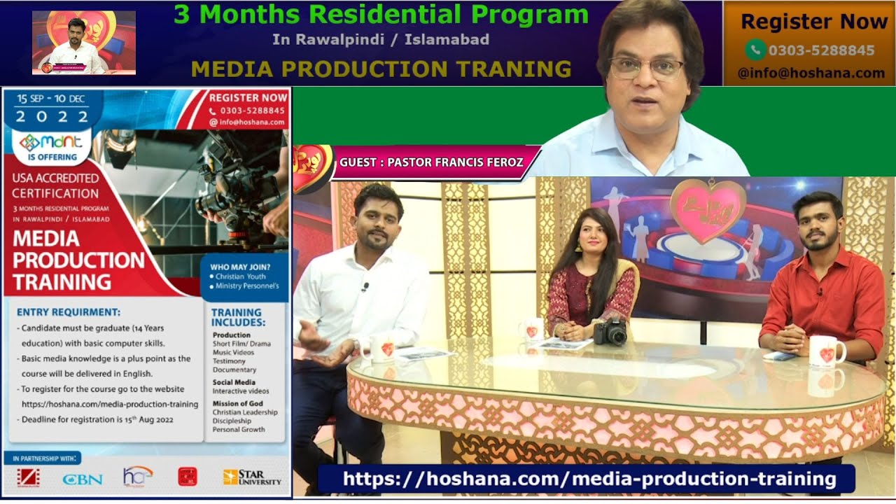 PURAY DIL SE Media Training, guest Pastor Francis Feroz.