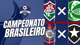 🔴⚽ | AO VIVO | Fluminense x Juventude | Corinthians x Botafogo - Brasileirão