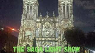 San Fernando Cathedral (The Saga Light Show) San Antonio Tourist Attraction