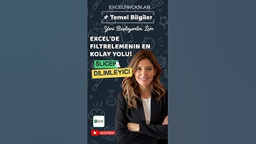 Excel’de Filtrelemenin En Kolay Yolu! #excel #kısayol #office