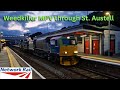 Network Rail MPV weedkiller flying through St. Austell!
