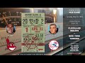 1960may10  clenyy  cleveland indians vs new york yankees  radio