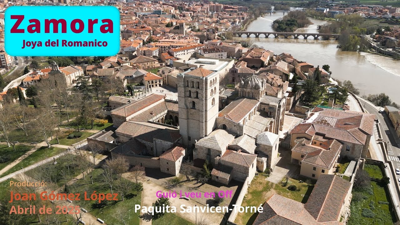 Visitamos ZAMORA, ciudad joya del románico. 4K