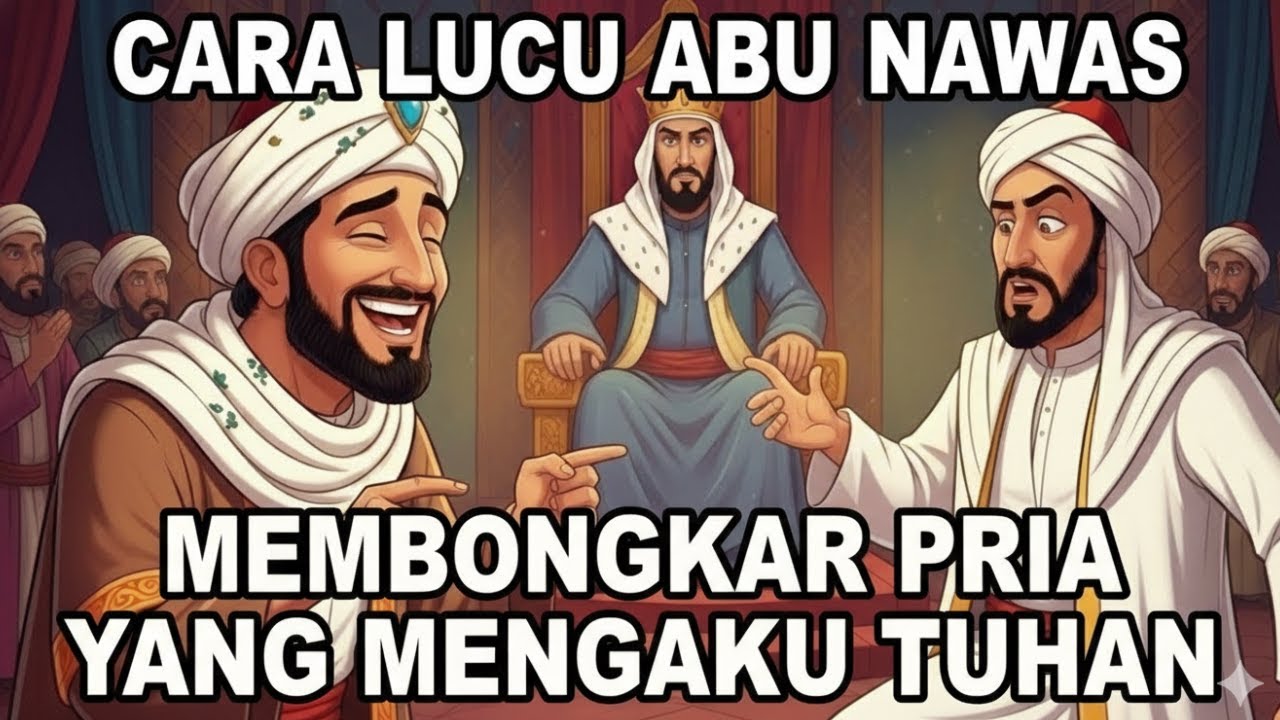 ABU NAWAS MEMBONGKAR PRIA YANG MENGAKU TUHAN‼️ CARA LUCU DAN CERDAS BIKIN SEMUA TERTAWA