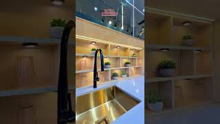 Luxury L Shape Modular Kitchen Design in Mumbai | Royal Kitchen #modularkitchen #homeinteriordesign