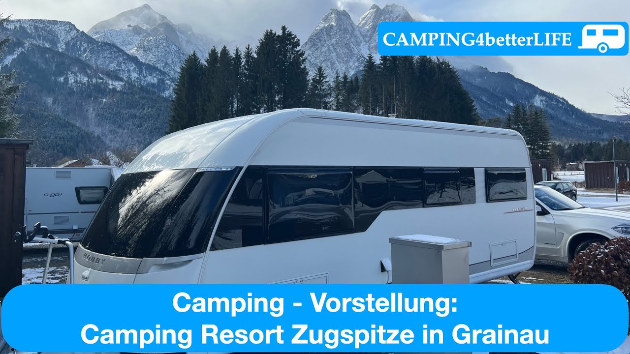 Camping - Vorstellung: Camping Resort Zugspitze in Grainau: Komfortplatz  mit herrlicher Aussicht