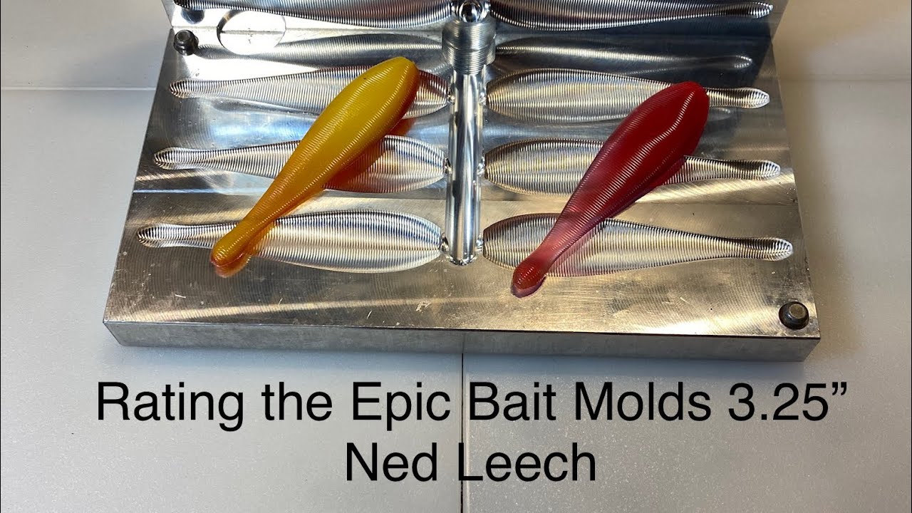 Moule Aluminium Epic 3.25 Ned Leach 10 Cavités – Pour Appâts Plastisol, Occasion