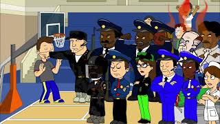 Clic Caillou Punches Leo In The Facearrestedgrounded Big Time