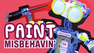 Meccanoid Mayhem - Paint By Robot
Time for the Old Masters of painting to make room for the the Masters of Meccanoid! See which team can program their robot to paint the best picture.
FOLLOW us for more Meccanoid news!
Twitter - http://twitter.com/OfficialMeccano
Facebook - http://facebook.com/Meccano
Instagram - http://instagram.com/OfficialMeccano
All robots custom built with parts available from the Meccanoid G15 and the Meccanoid G15KS advanced robotics building platforms. Meccanoid Mayhem - Paint By Robot