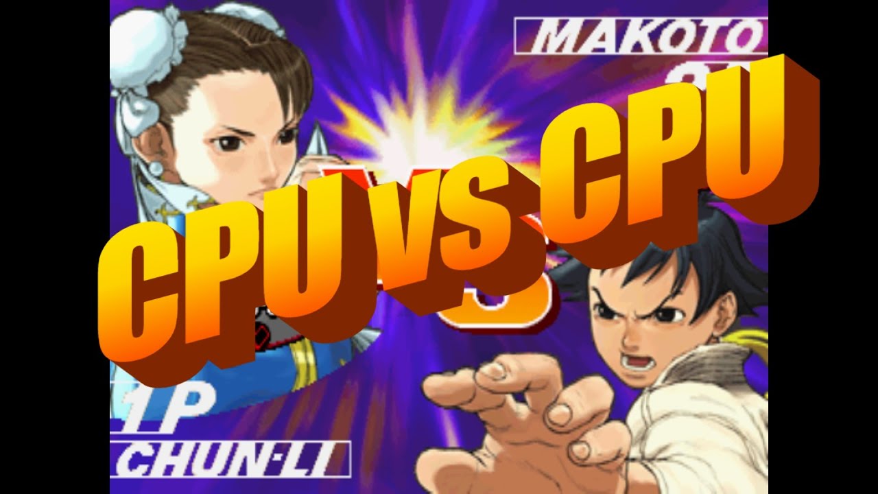 9 Hours of Street Fighter 3: 3rd Strike - CPU vs CPU (No Background Music)