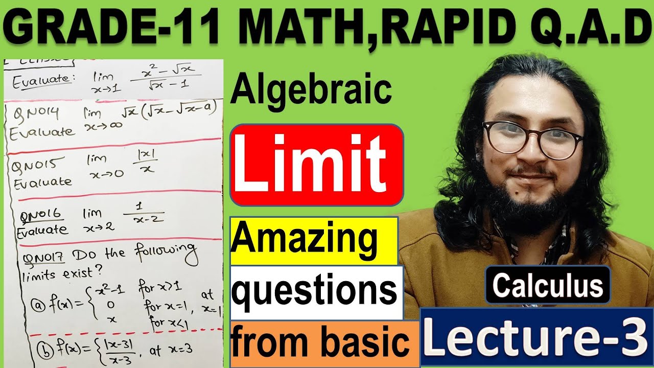 3.Grade-11  Limit & continuity || NEB math || amazing concept|| In Nepali || watch in 1080p