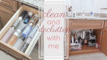 CLEAN ORGANIZE & DECLUTTER WITH ME 2019 // CLEANING MOTIVATION // CATHERINEELAINE