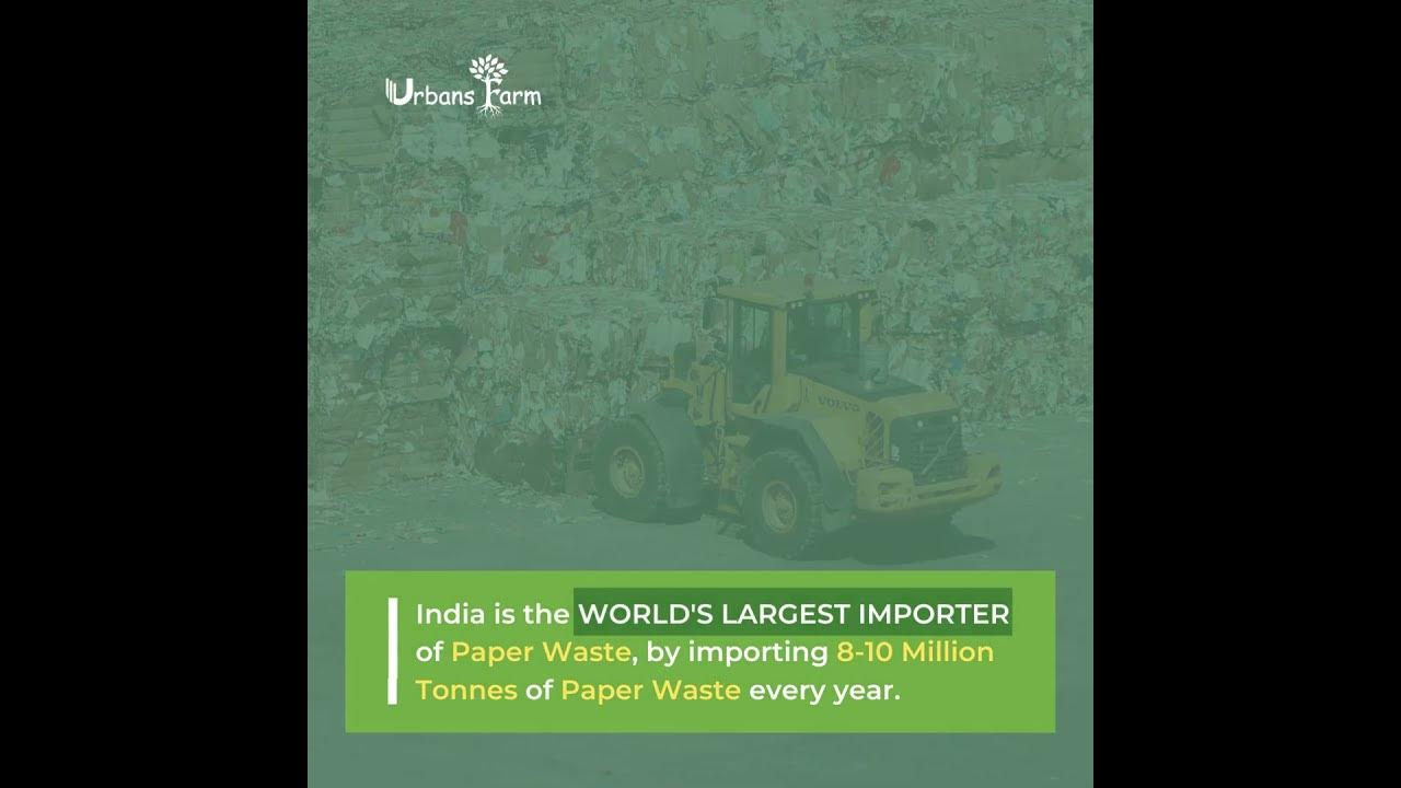 INDIA spends ₹200,000,000,000 to import "PAPER WASTE" YouTube
