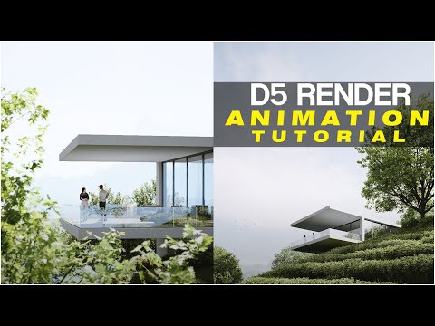 How to Create Realistic Animations in D5 Render | Architectural Visualization Tutorial (AFSHIN HONARPISHEH)