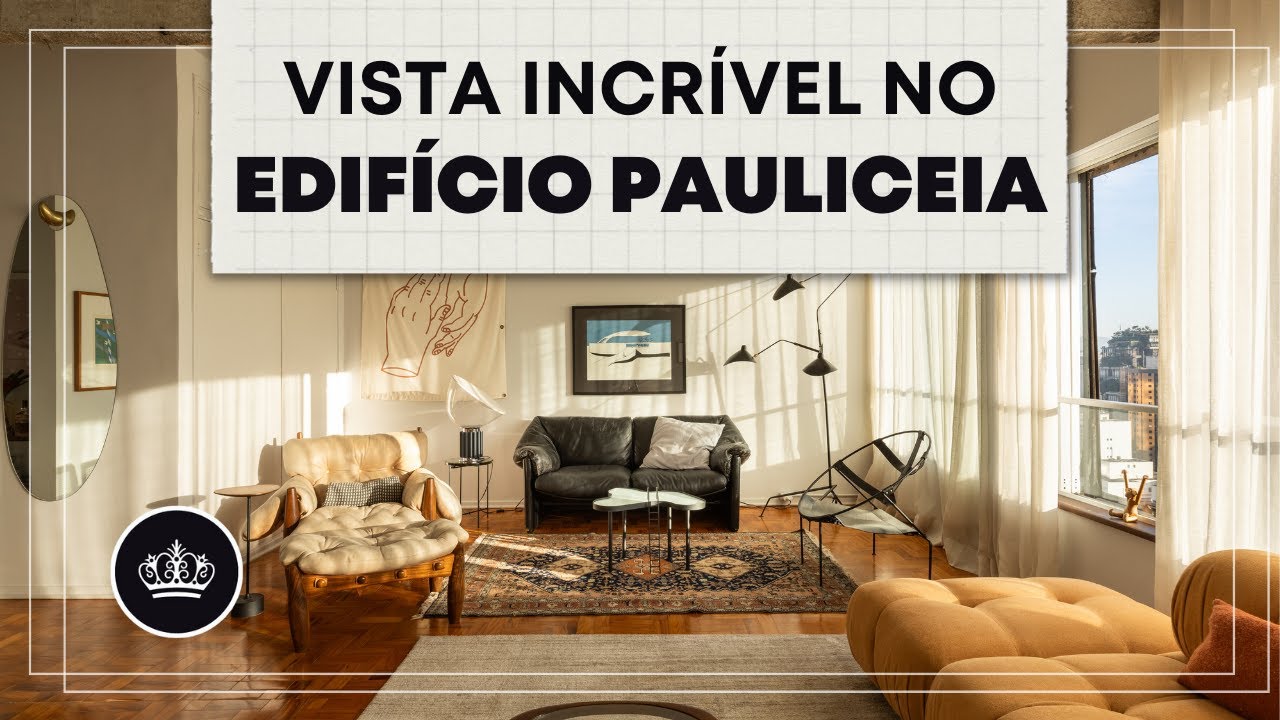 Apartamento CONTEMPORÂNEO em SP com influência BRUTALISTA