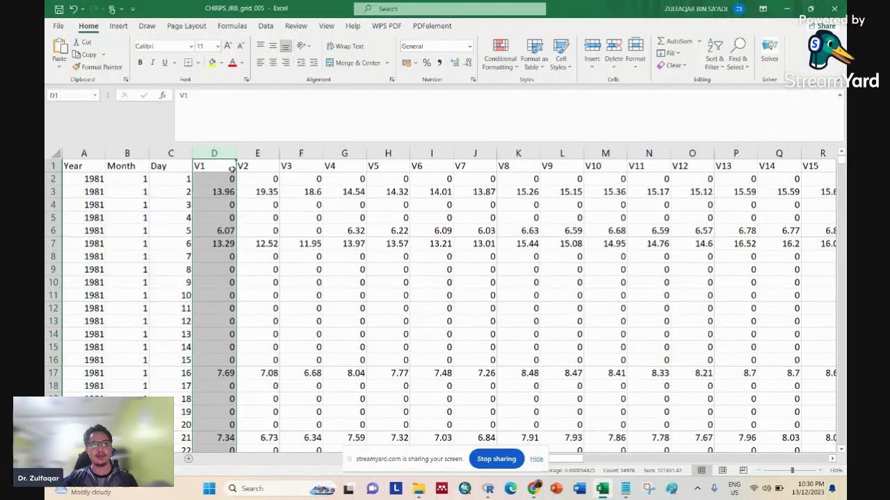 How to Calculate ETCCDI Indices Using R for Heavy Rainfall (R10)