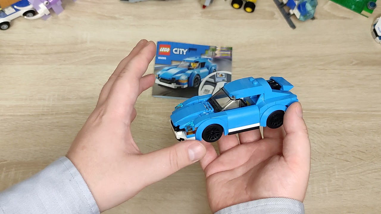 Конструктор LEGO City Great Vehicles 60285 Спортивный автомобиль в собранном состоянии