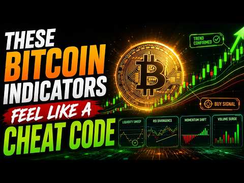 CHEAT CODE INDICATORS: ABSOLUTE GAMECHANGER FOR DAY TRADING BITCOIN!?