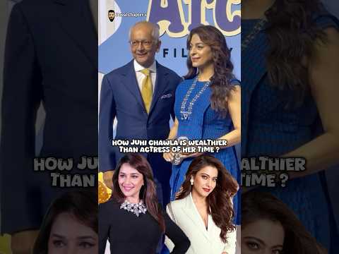 Why Juhi Chawla Net Worth is More Than Kajol & Madhuri Dixit #bollywood #juhichawla #kajol