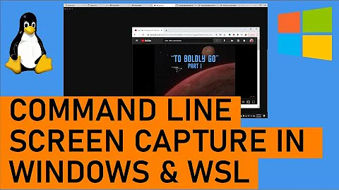How to take a Windows Screenshot from the command line and within WSL  📷