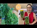 Cómo LAVAR, DESINFECTAR Y CONSERVAR Verduras de Hojas Verdes,  En 3 pasos fáciles |Cocina de Addy