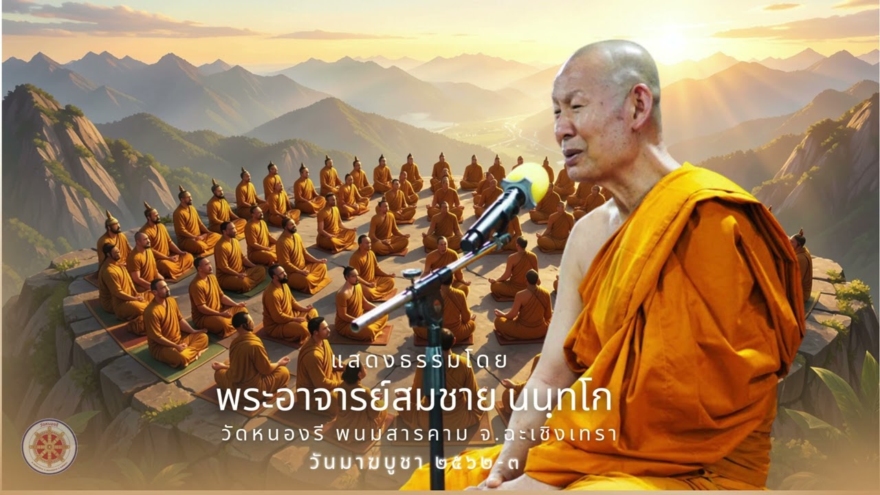 สร้างบารมีไม่ง่าย : พระอาจารย์สมชาย นนฺทโก วันมาฆบูชา 2562-3