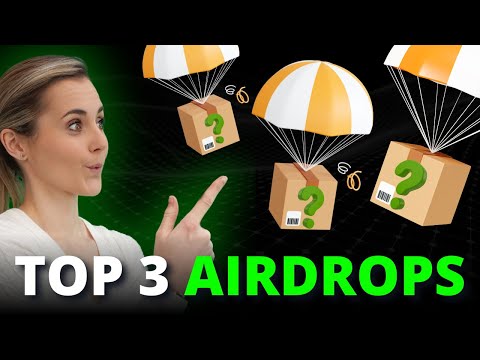 Top 3 Crypto Airdrops For 2024!! | (Start Now!)
