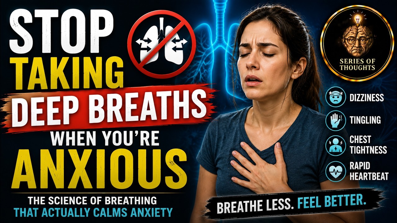 Stop Taking Deep Breaths When You’re Anxious | The Science of Breathing & Anxiety