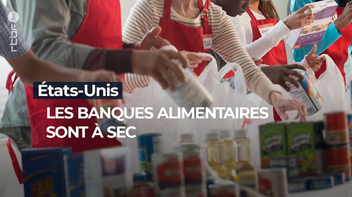 Etats-Unis : les banques alimentaires sont à sec - RTBF Info