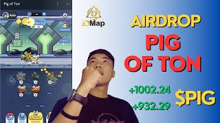 Hướng dẫn tham gia airdrop Gamefi Pig Of Ton nhận token $PIG - Dự án listing tháng 6 (Làm gấp)